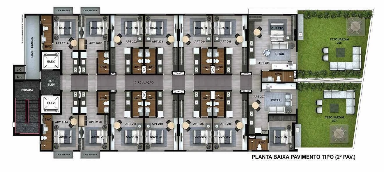 Planta do empreendimento