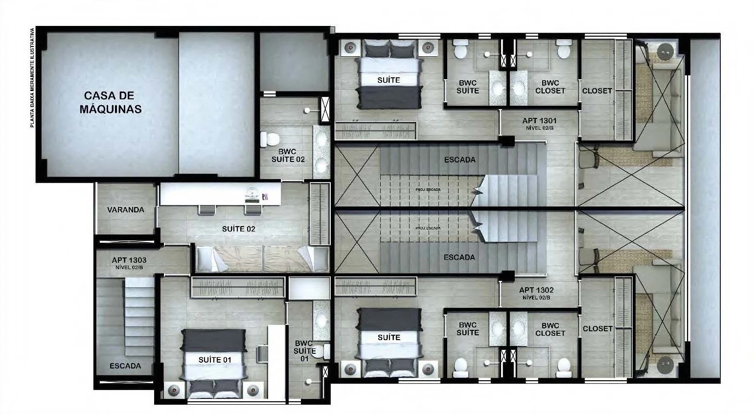 Planta do empreendimento