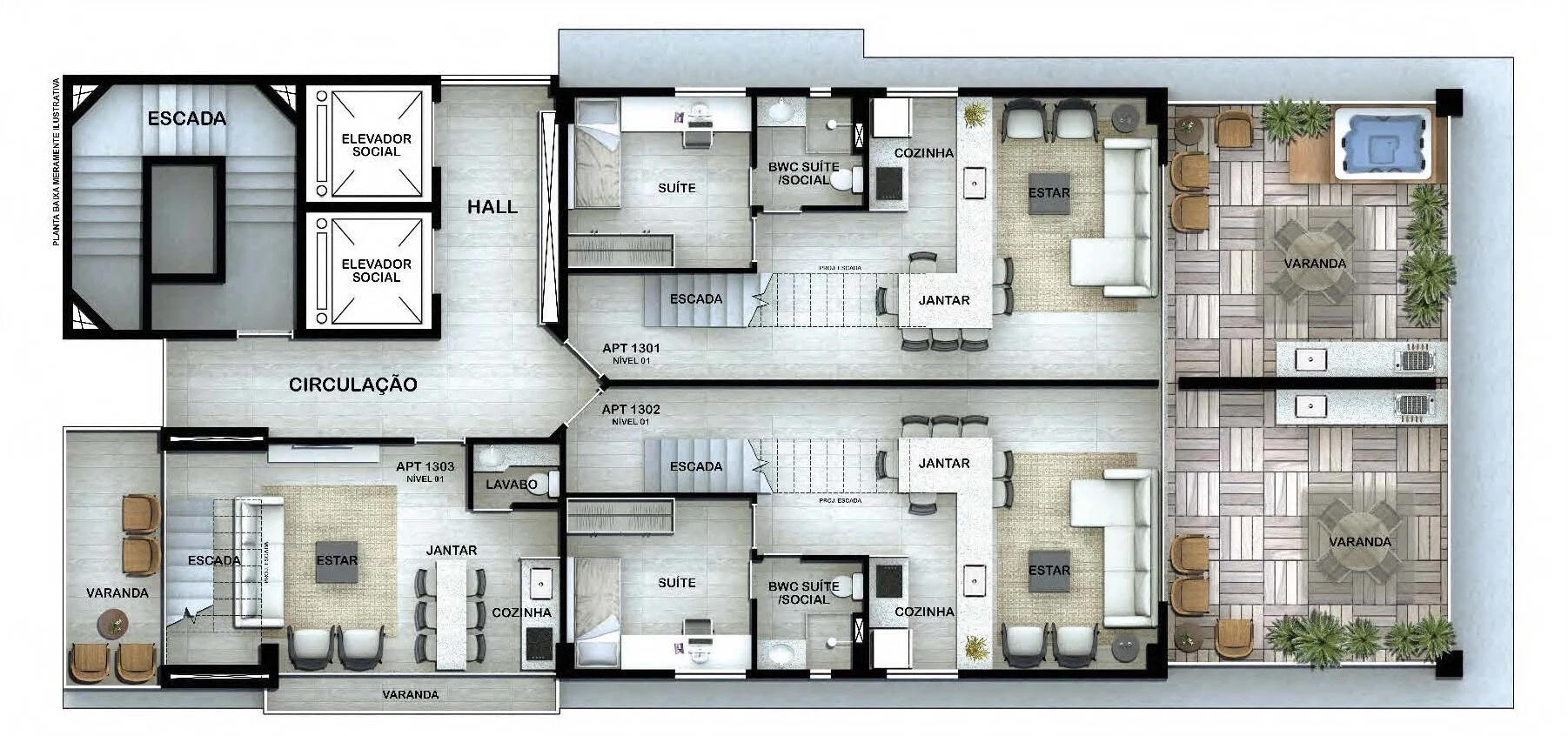 Planta do empreendimento