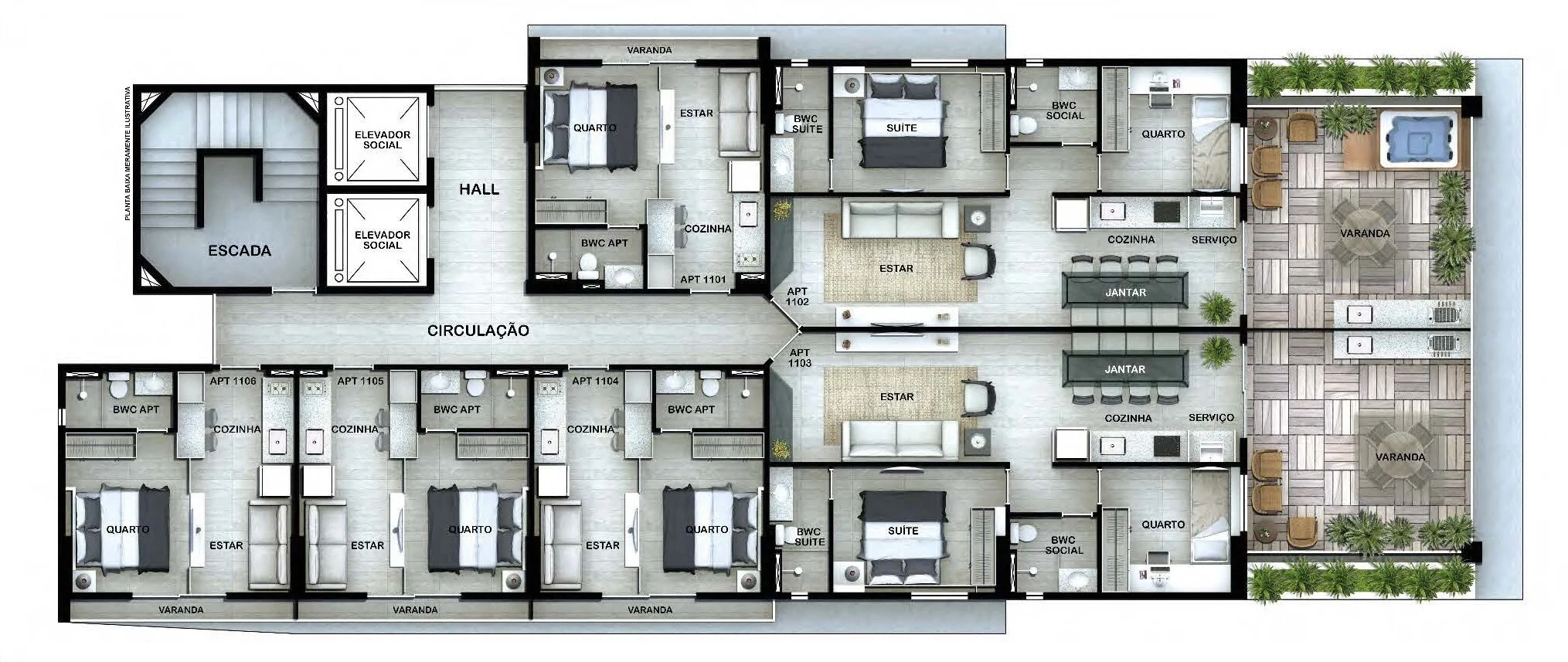 Planta do empreendimento