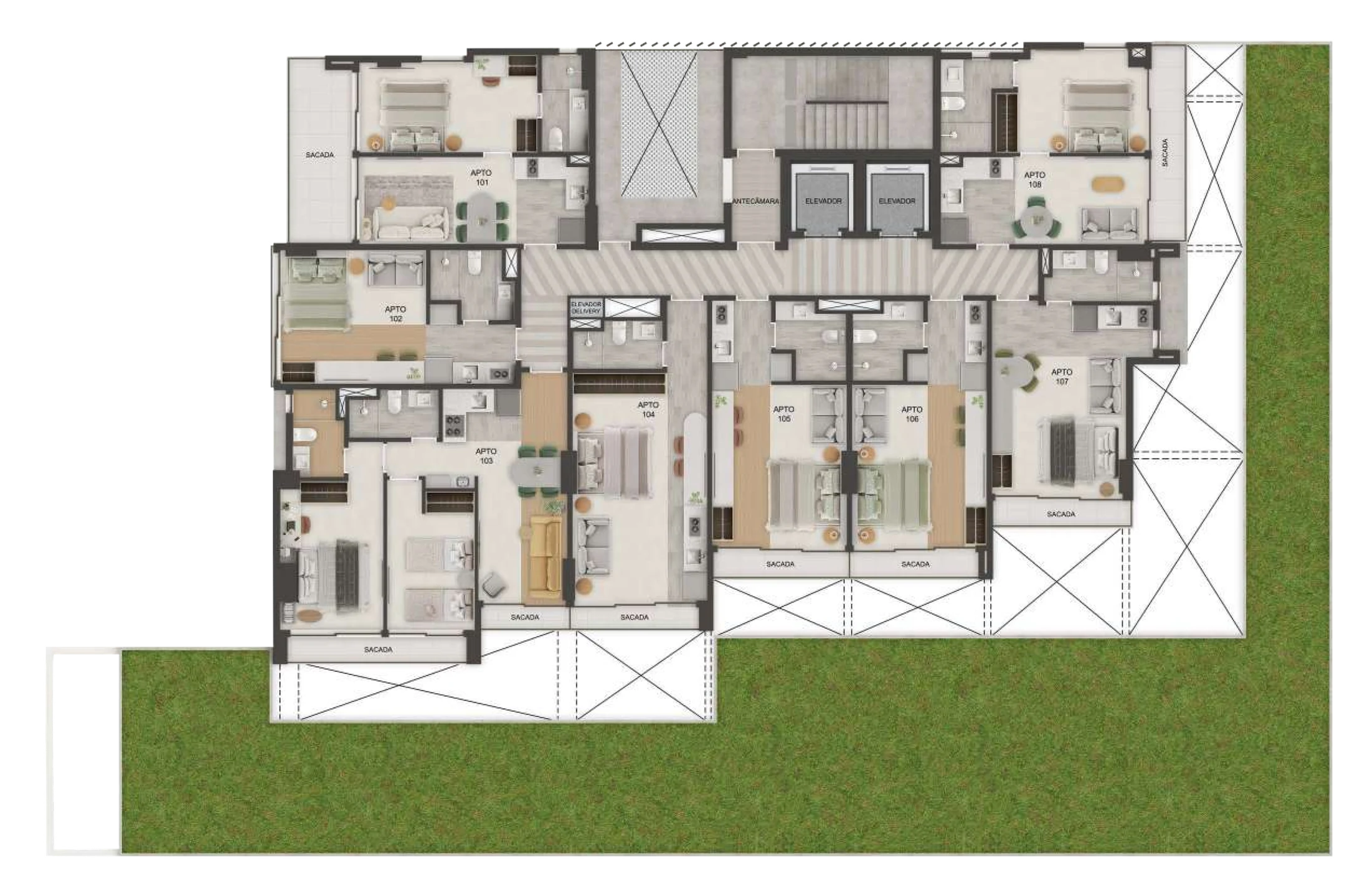 Planta do empreendimento
