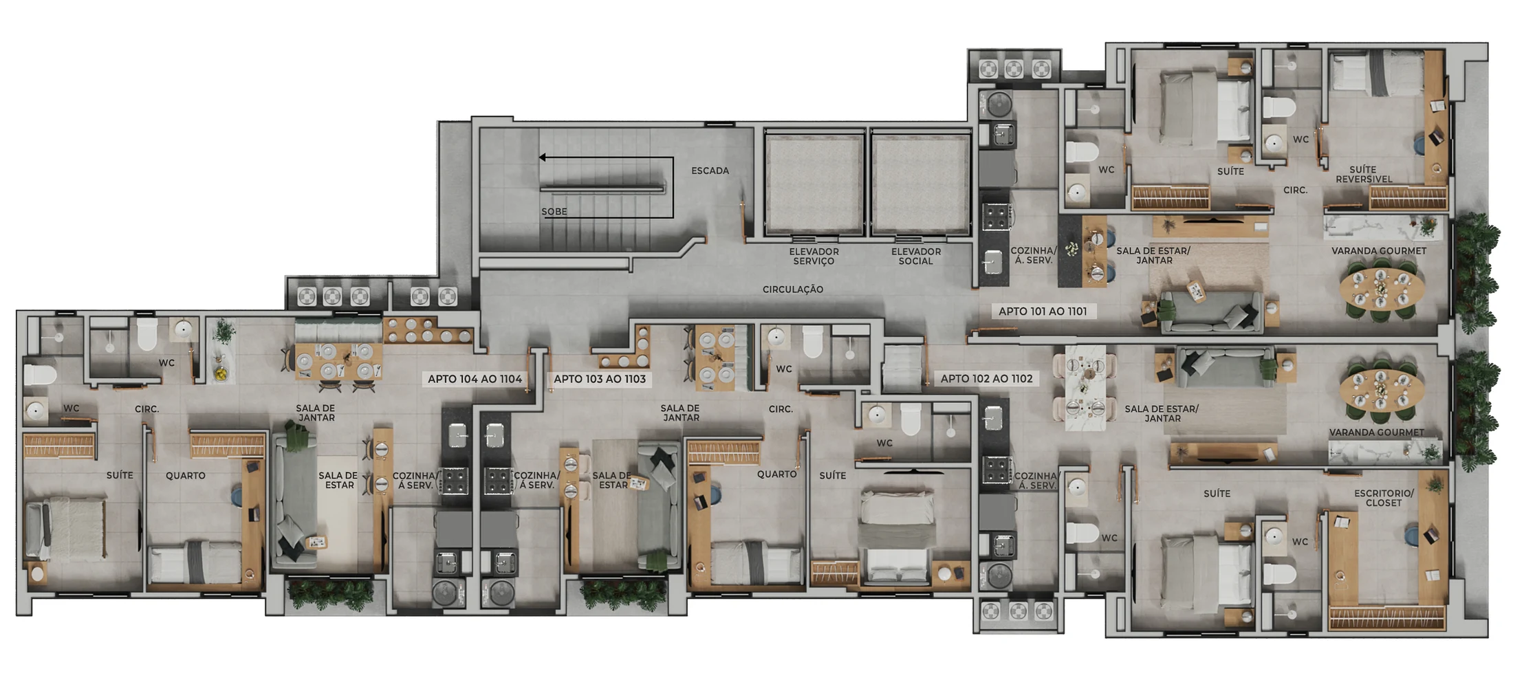 Planta do empreendimento