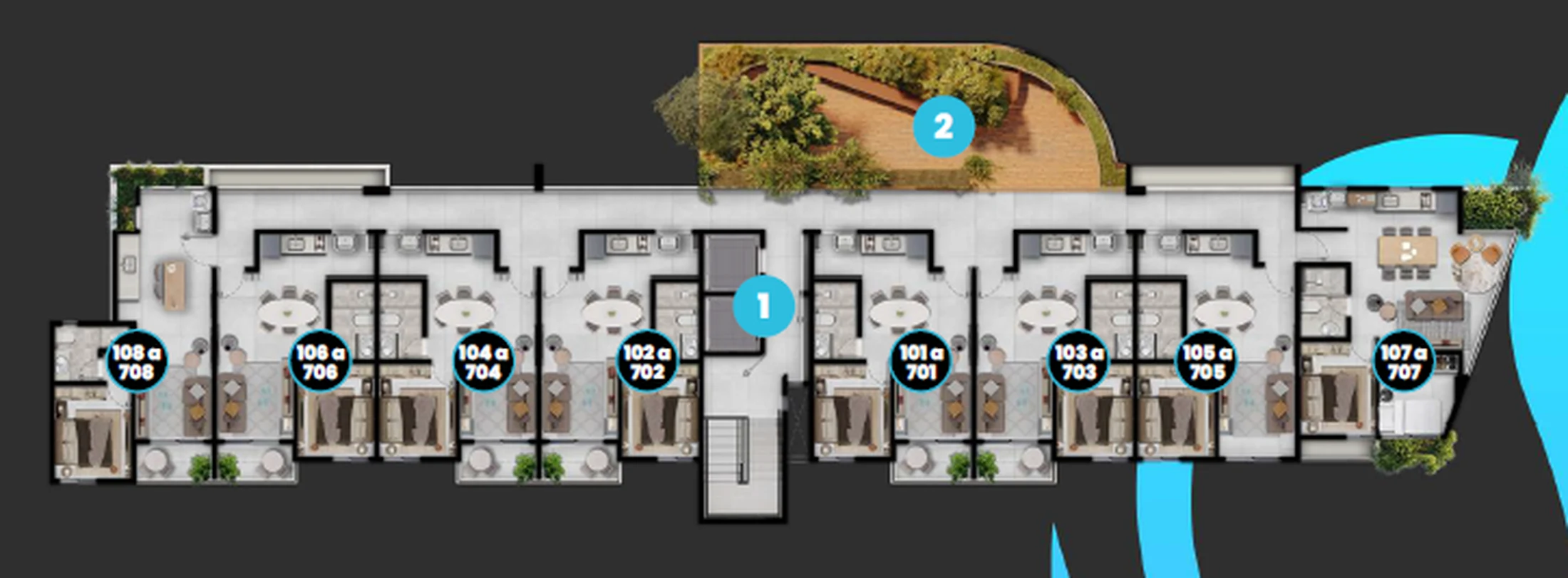 Planta do empreendimento