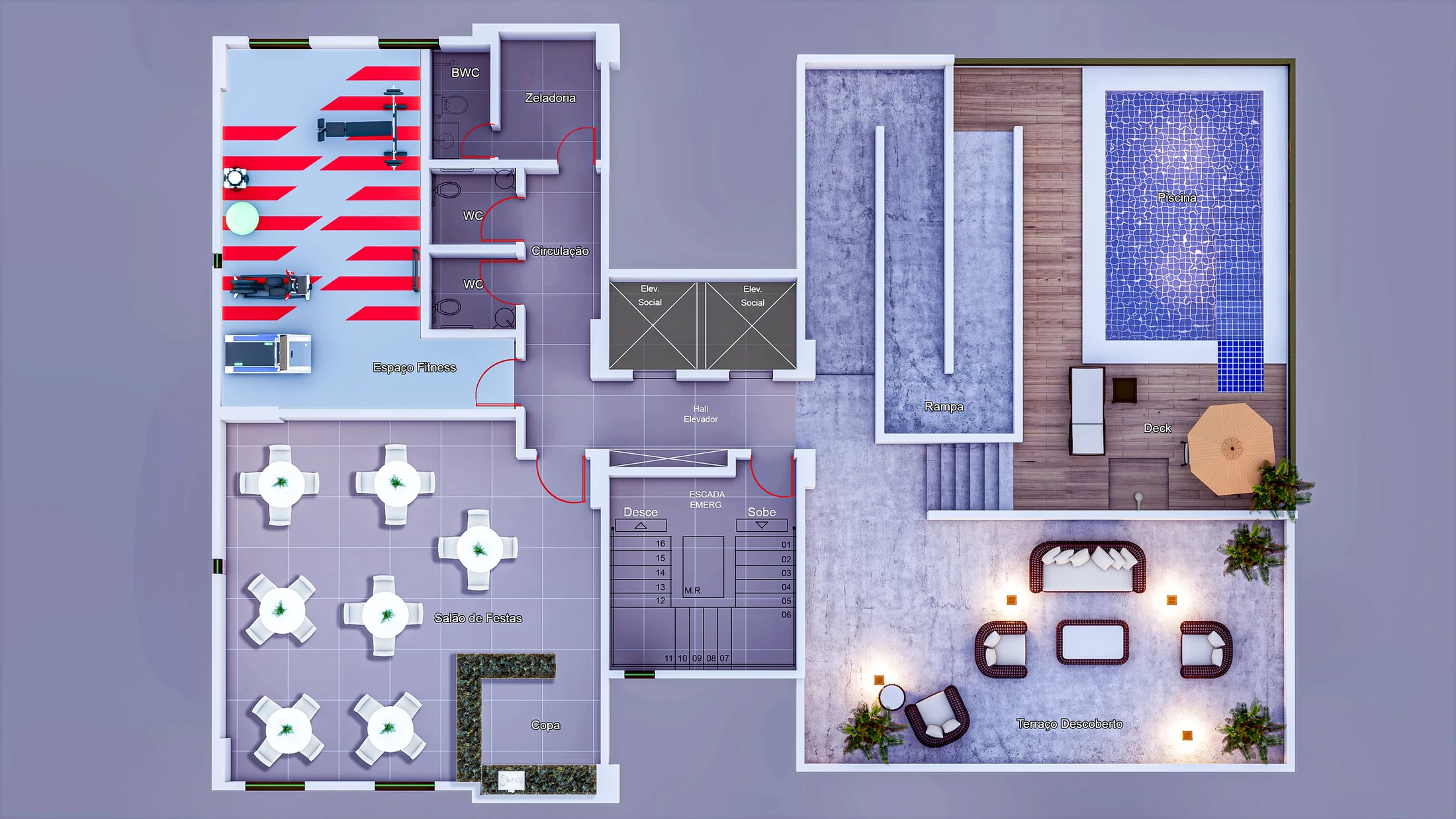 Planta do empreendimento