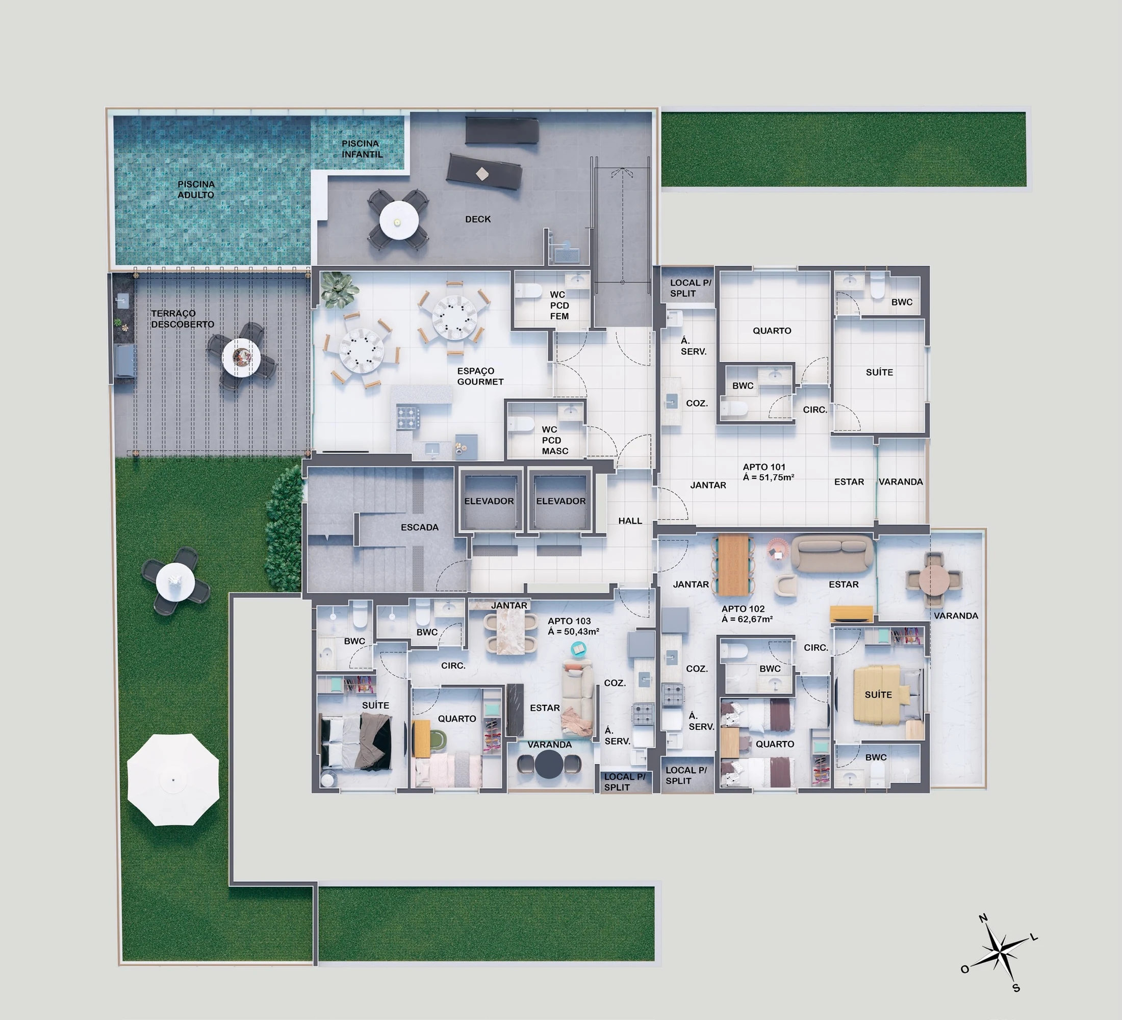 Planta do empreendimento