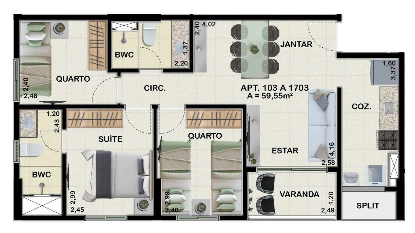 Planta do empreendimento