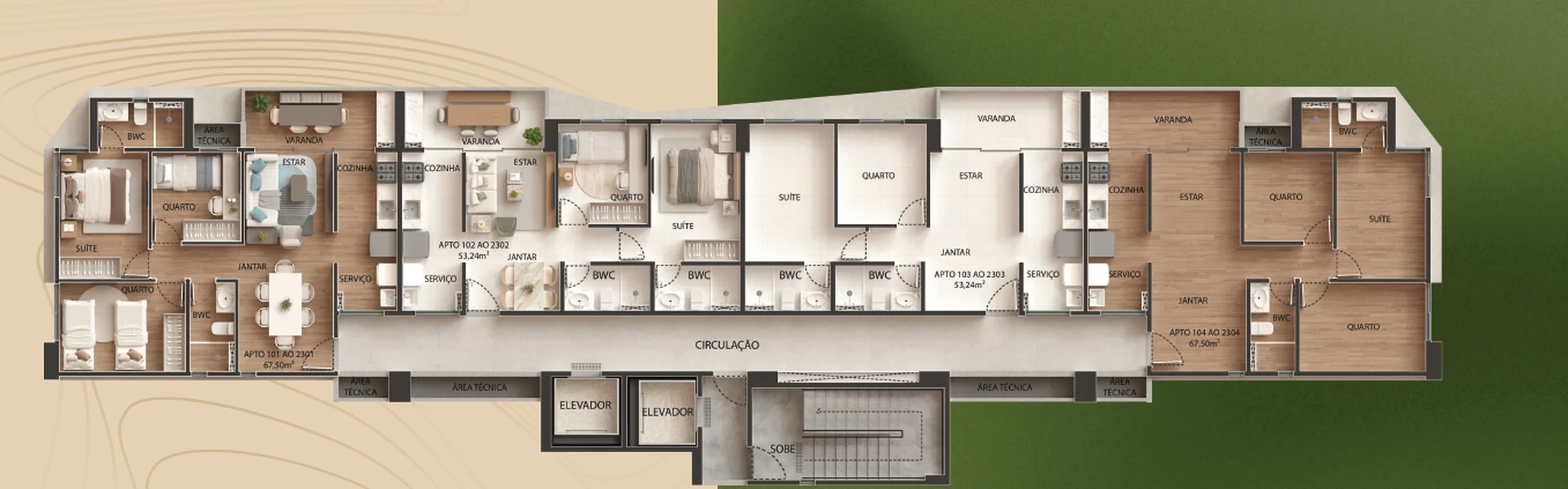 Planta do empreendimento