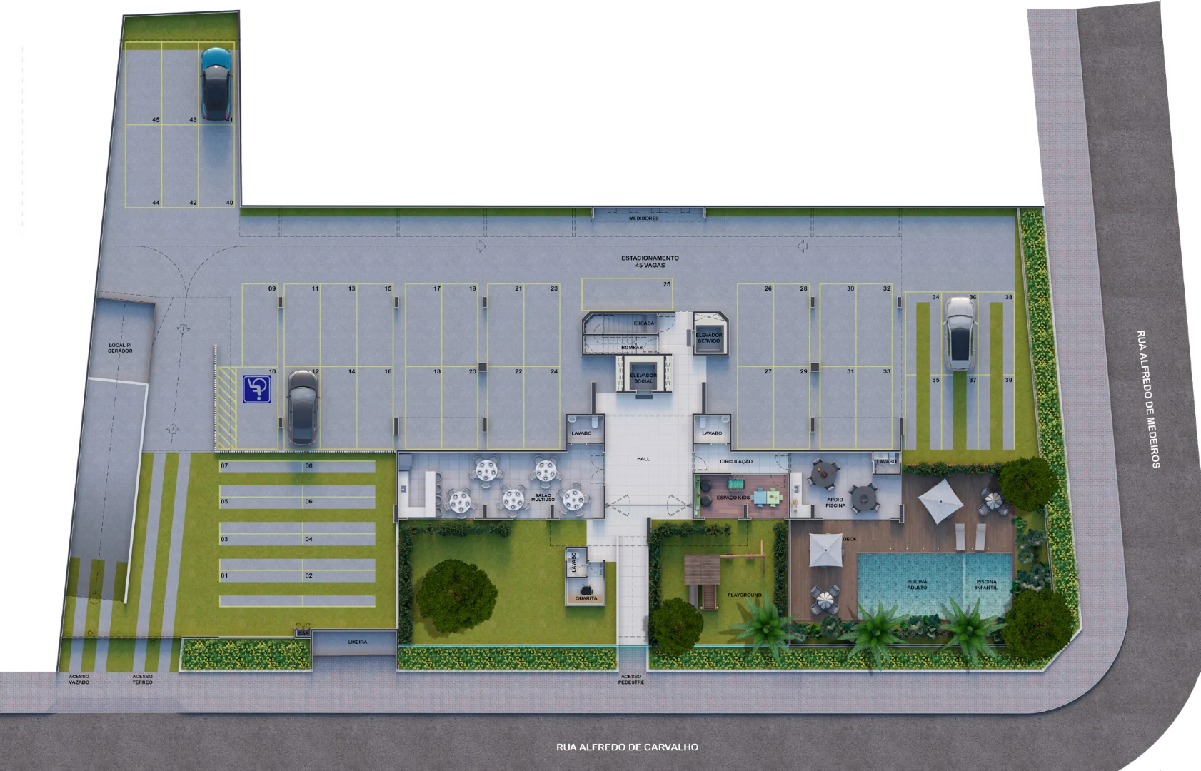 Planta do empreendimento
