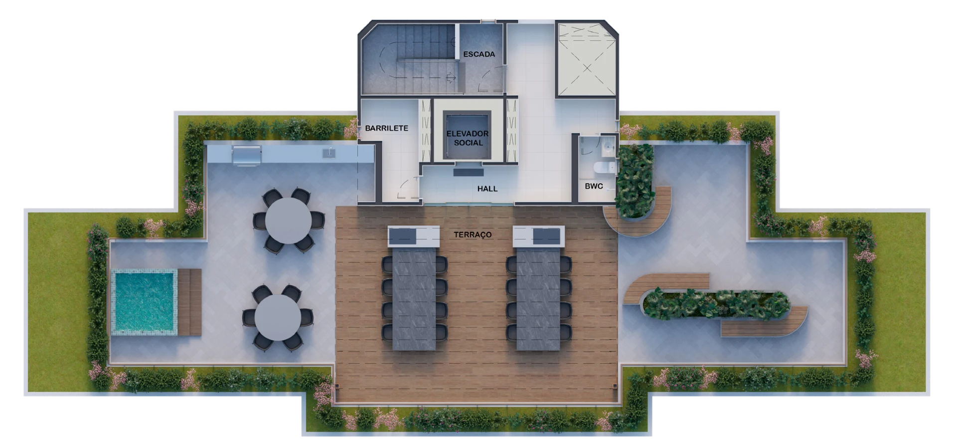Planta do empreendimento