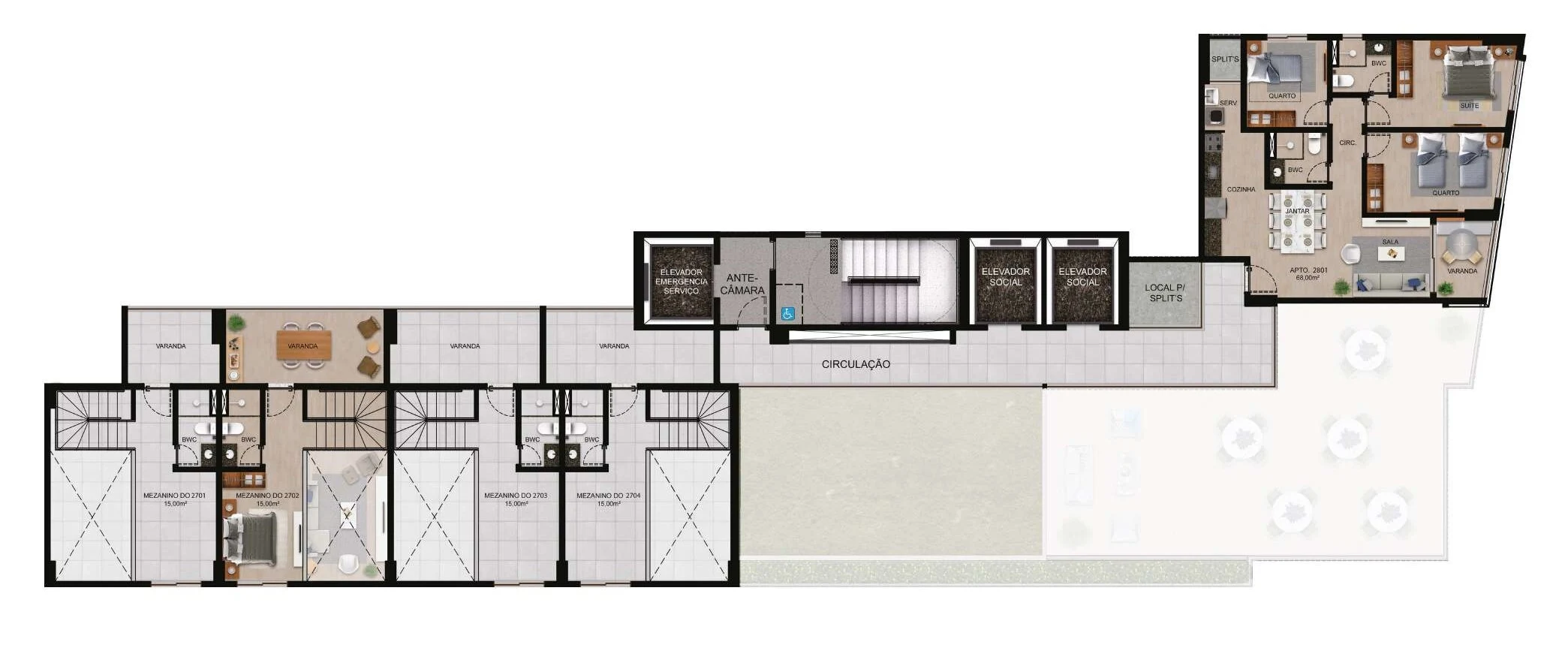Planta do empreendimento