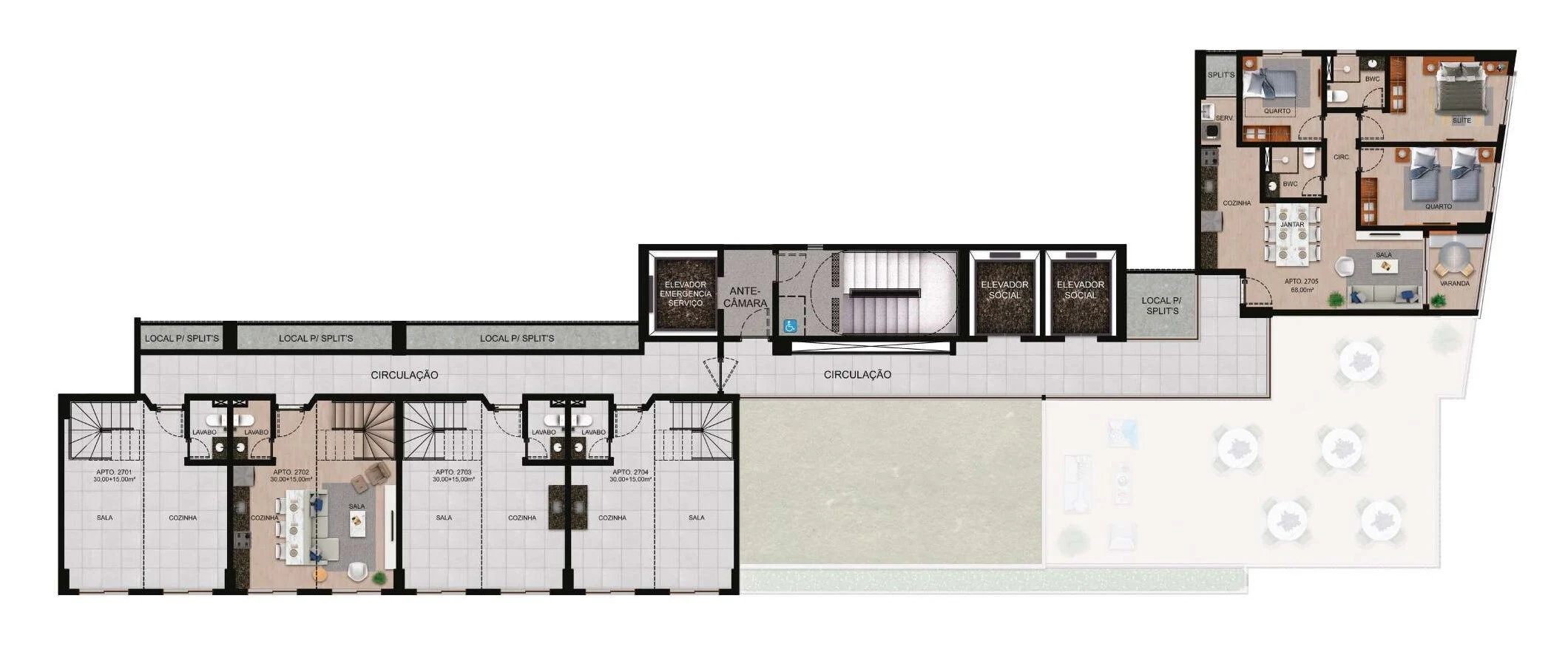 Planta do empreendimento