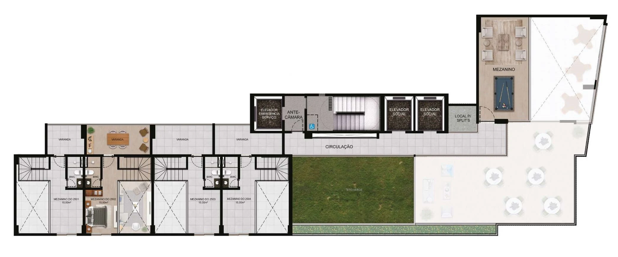 Planta do empreendimento