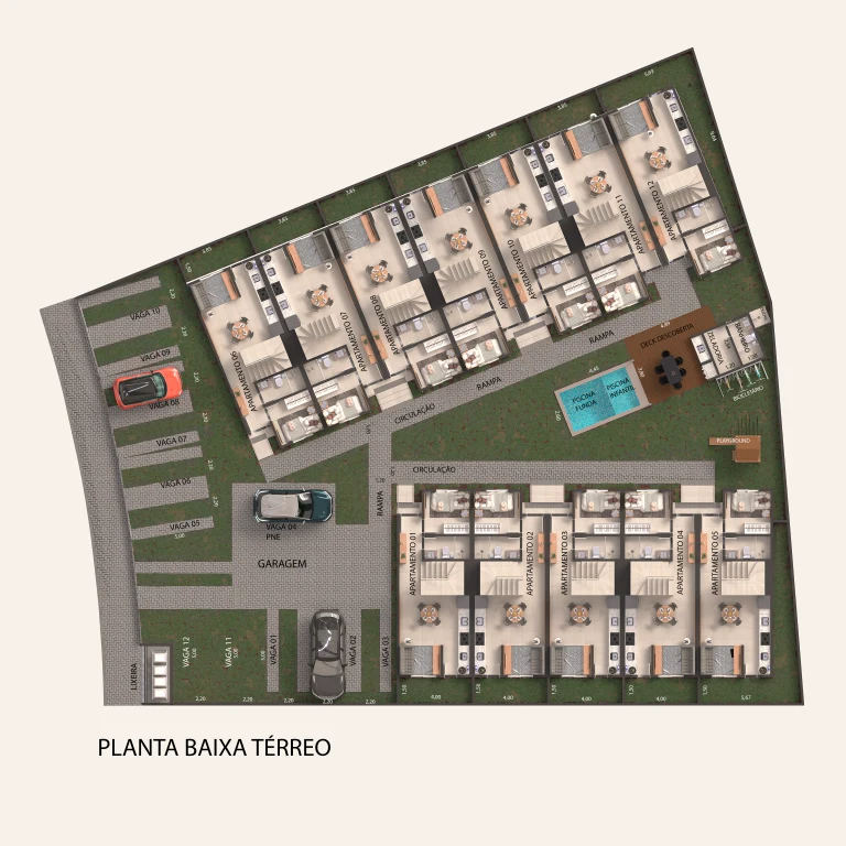 Planta do empreendimento