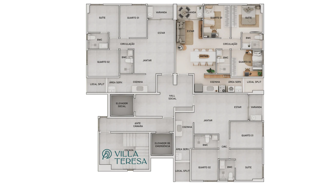 Planta do empreendimento