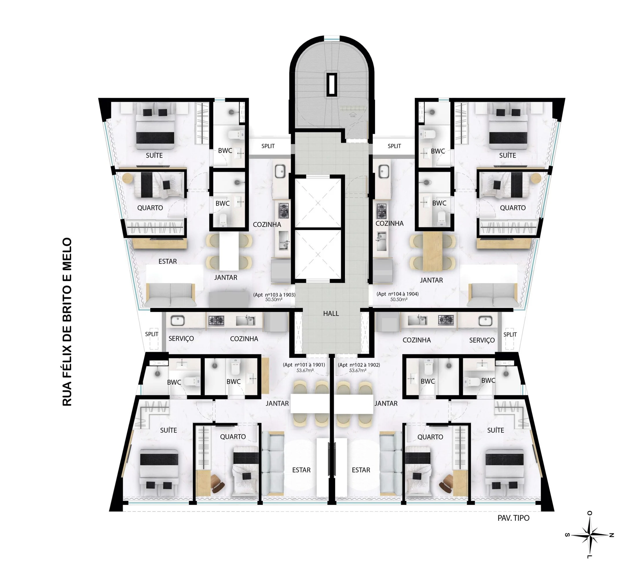 Planta do empreendimento