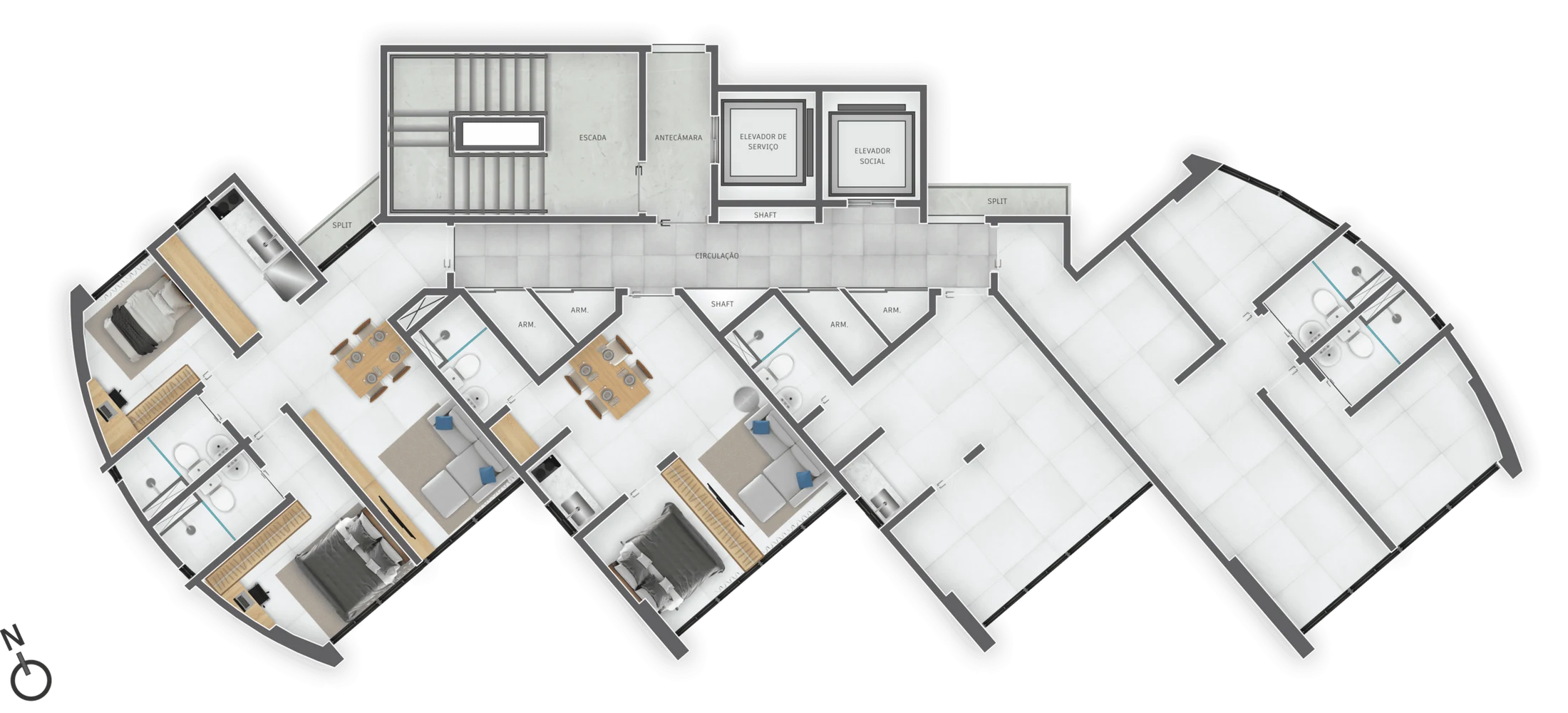 Planta do empreendimento
