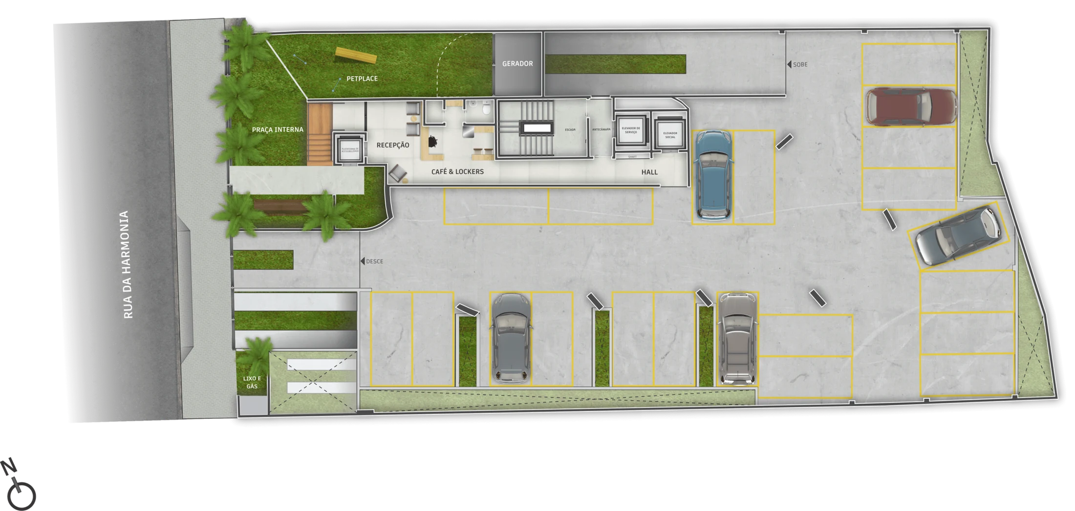 Planta do empreendimento
