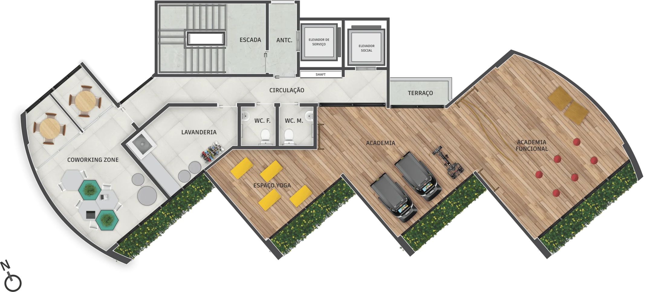 Planta do empreendimento