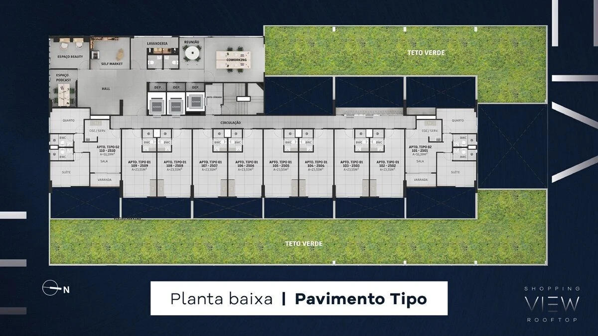 Planta do empreendimento