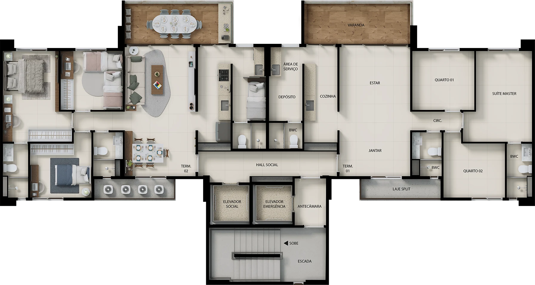 Planta do empreendimento