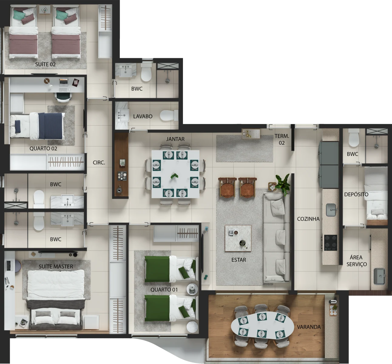 Planta do empreendimento