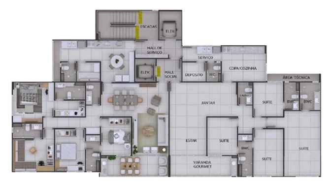 Planta do empreendimento