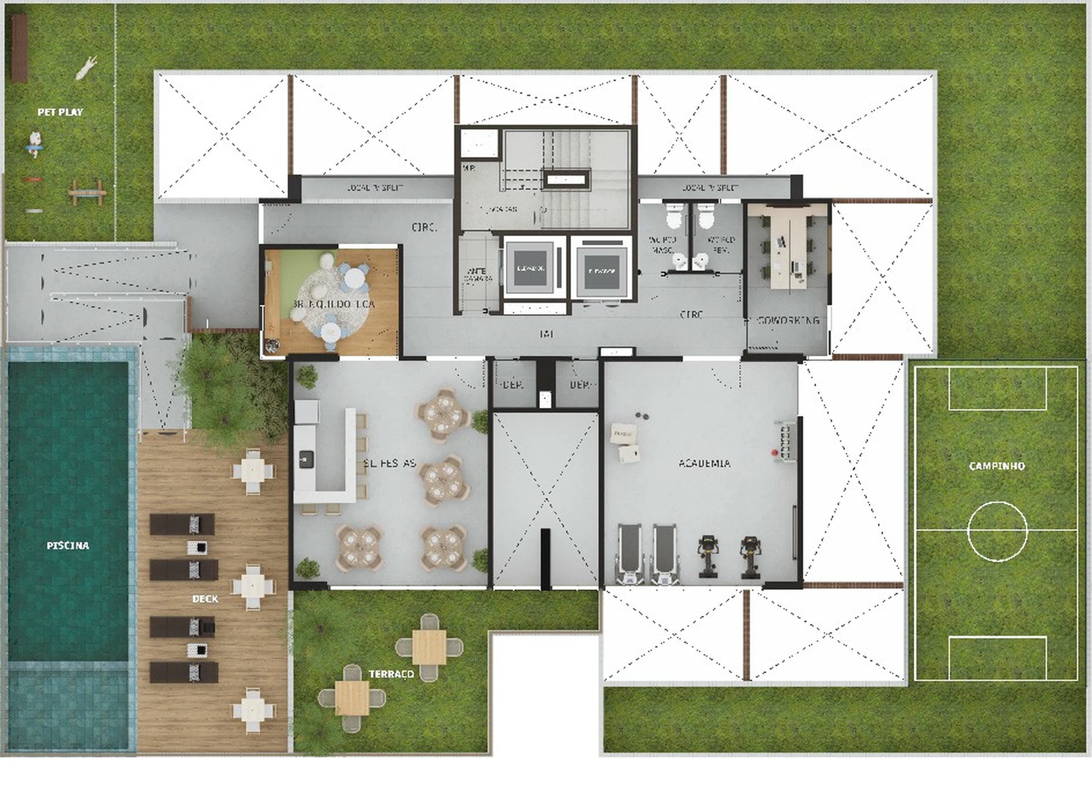 Planta do empreendimento