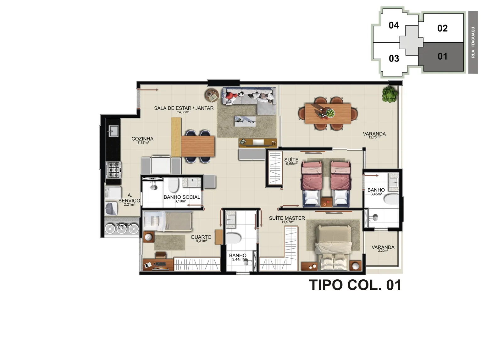 Tipo Col. 01 Opção 2