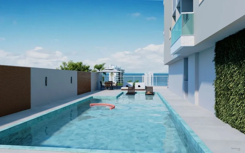 Piscina · perspectiva ilustrativa