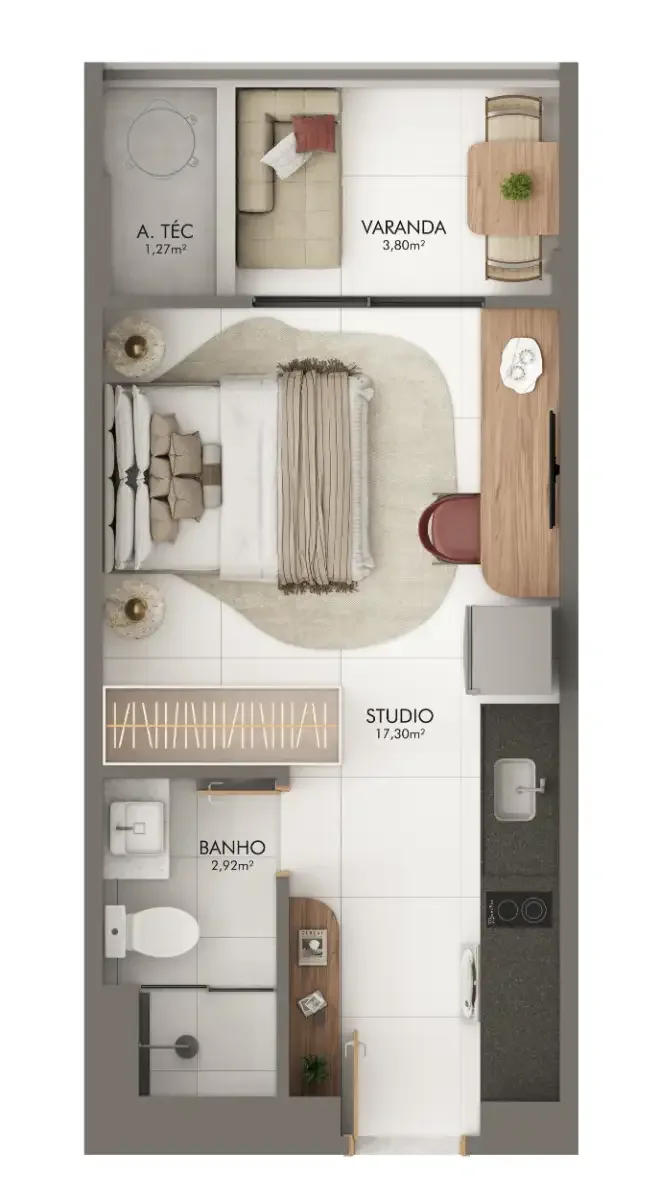 Coluna 7 – 29,56m²