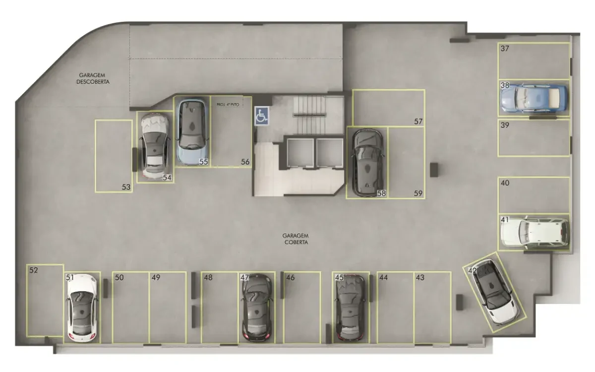 Garagem – 3° Pavimento