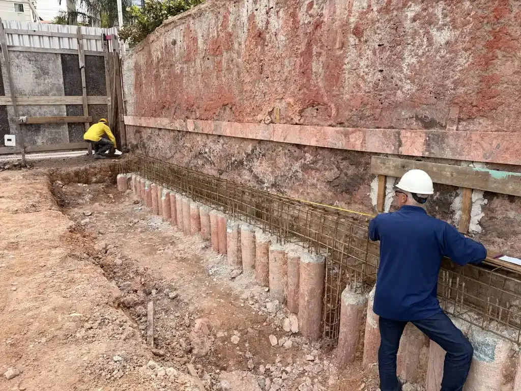 Execução Viga de Coroamento 10/2025