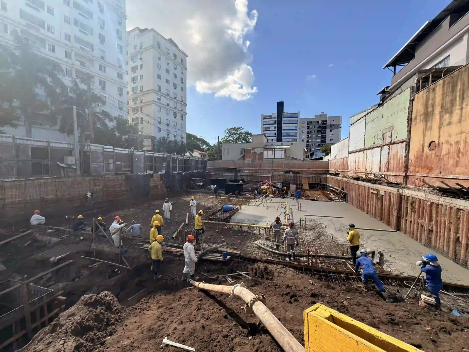 Concretagem 2ª Etapa Laje Subsolo 05/2026
