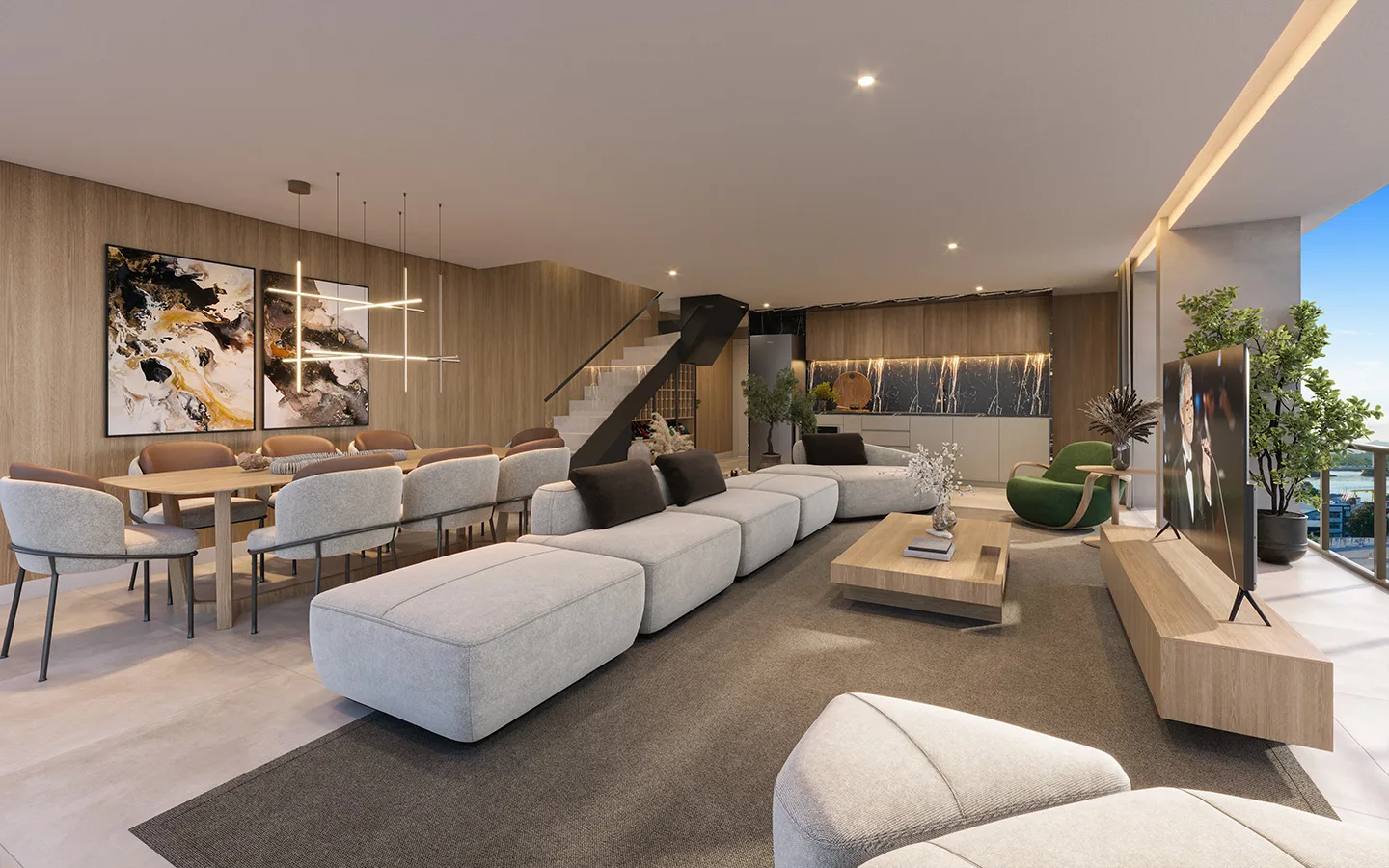 Duo Home/Cobertura - Coluna 2
