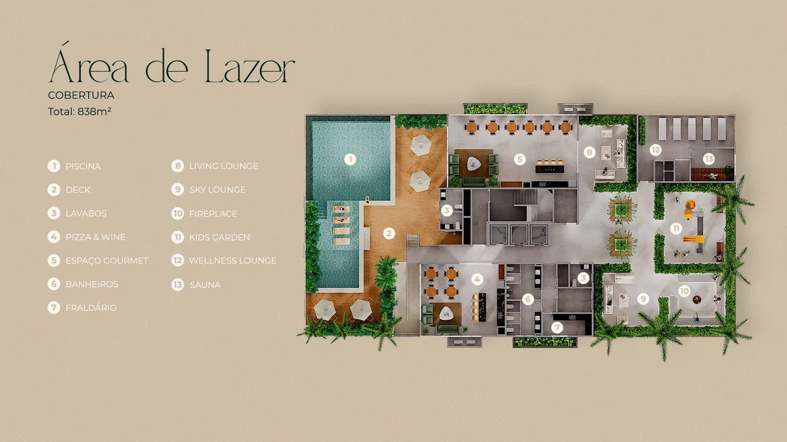 ÁREA DE LAZER - Cobertura