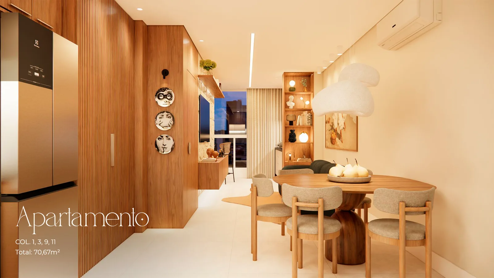 APARTAMENTO - Coluna 01, 03, 09, 11