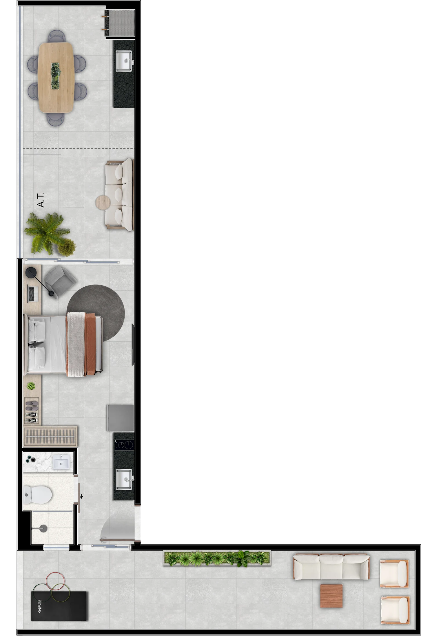 3º PAVTO (GARDEN) COLUNA 01_R02