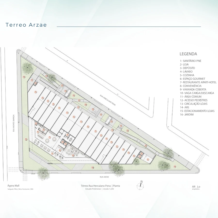 Planta do empreendimento