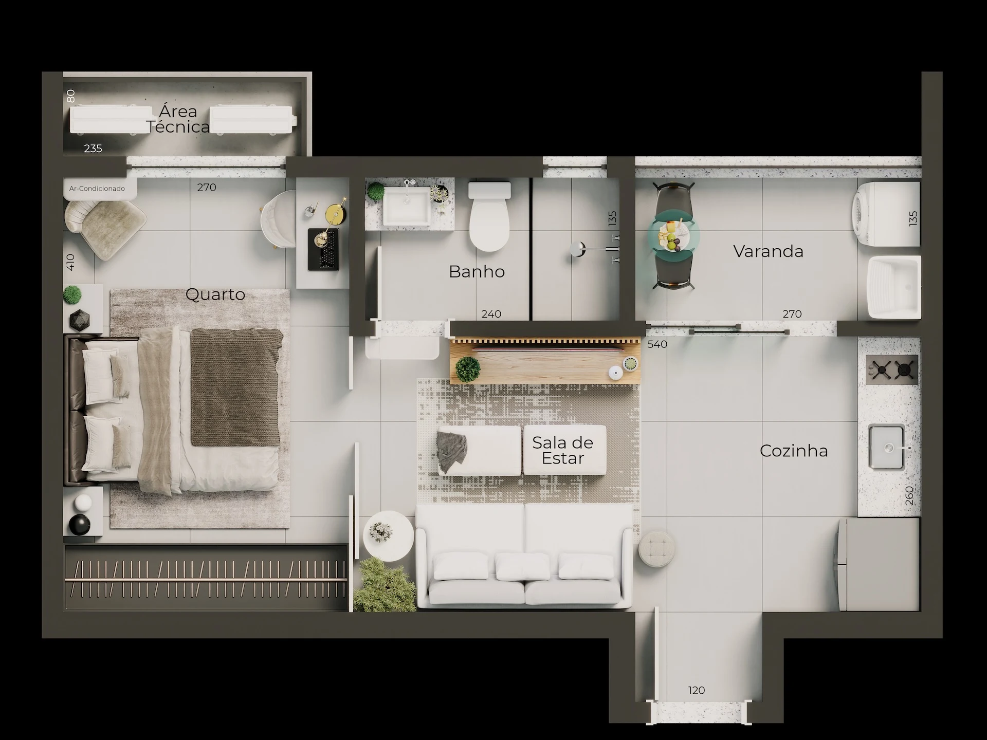 Planta do empreendimento