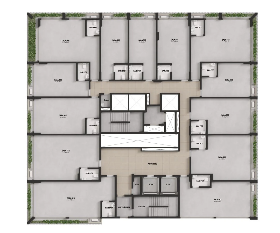 Planta do empreendimento