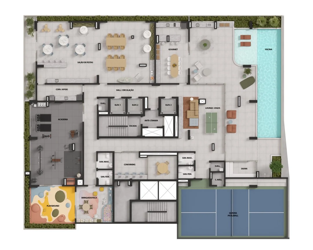 Planta do empreendimento