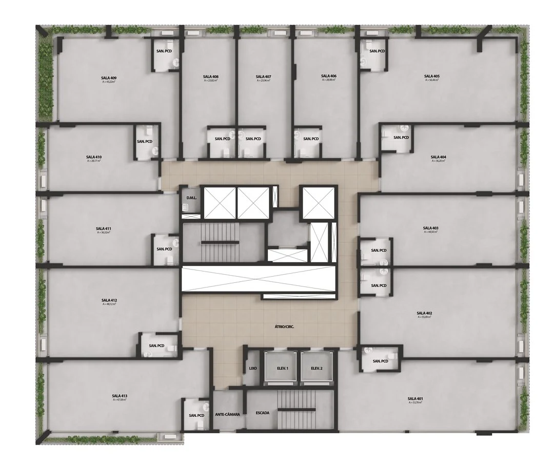 Planta do empreendimento
