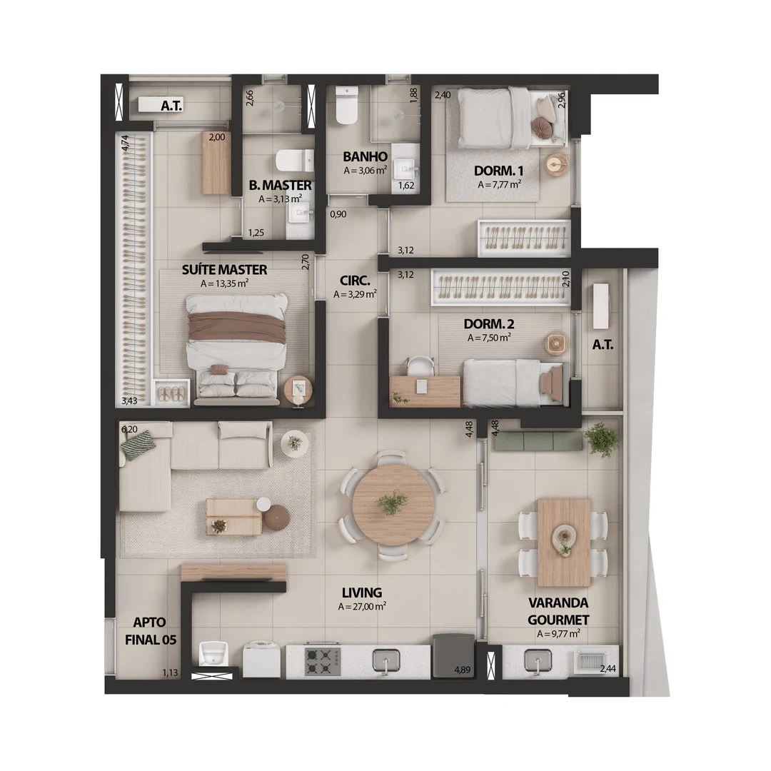 Planta do empreendimento