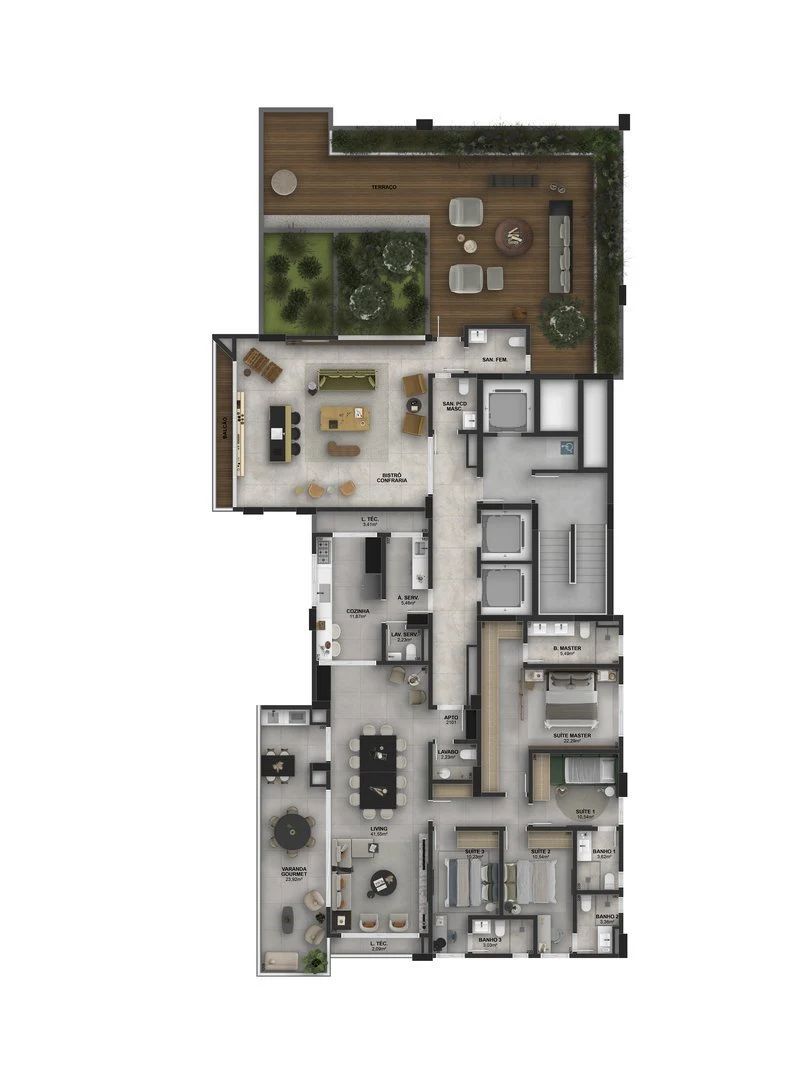 Planta do empreendimento