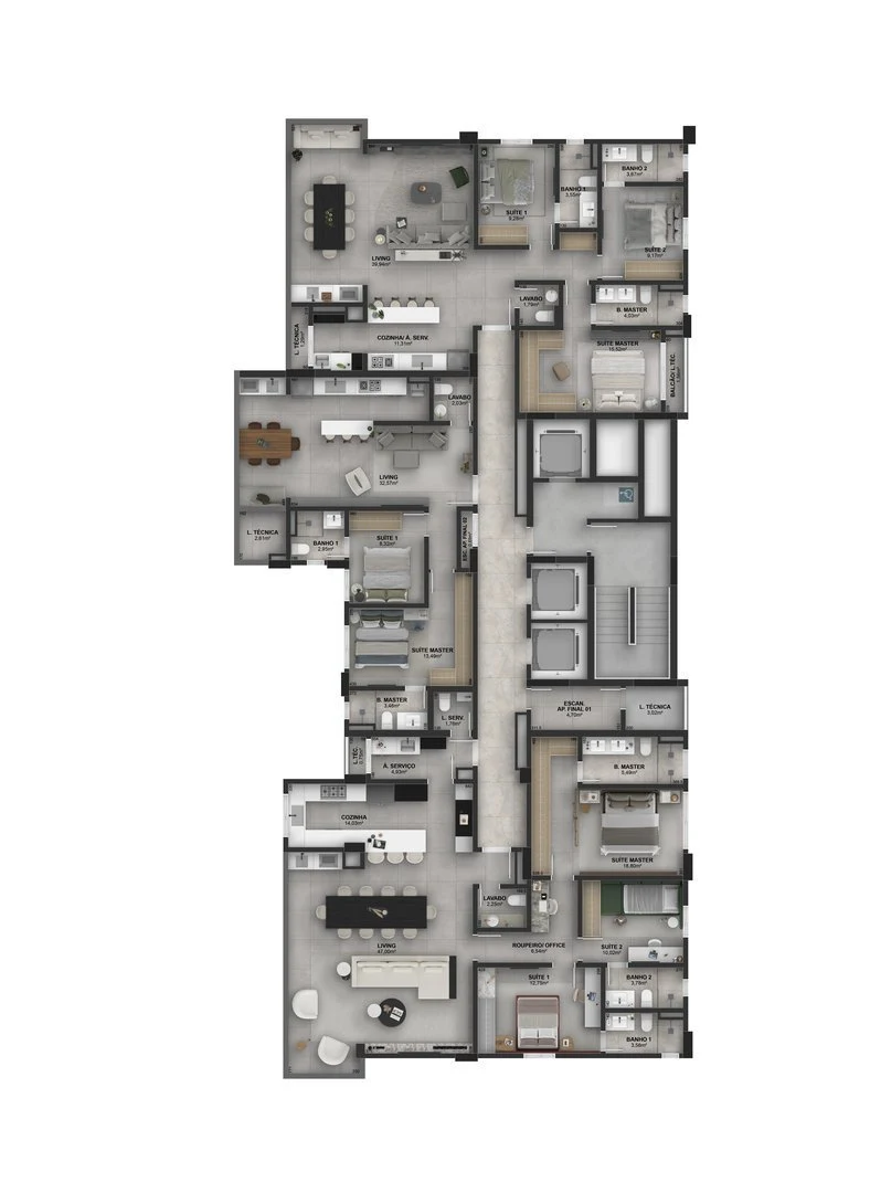 Planta do empreendimento