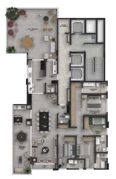 Planta do empreendimento