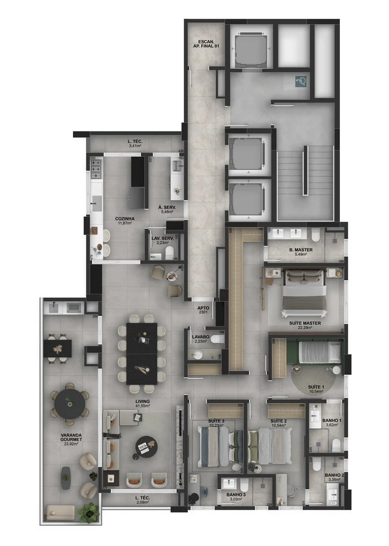 Planta do empreendimento