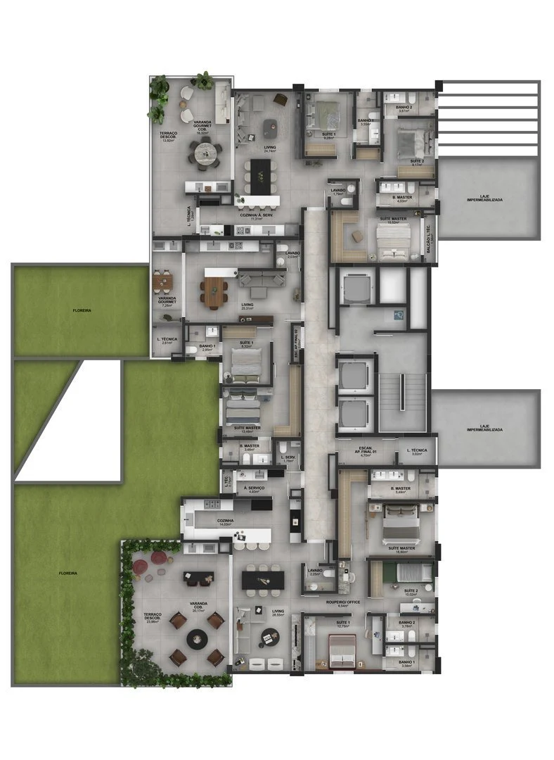 Planta do empreendimento