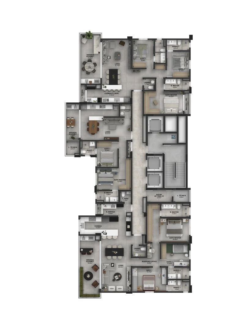 Planta do empreendimento