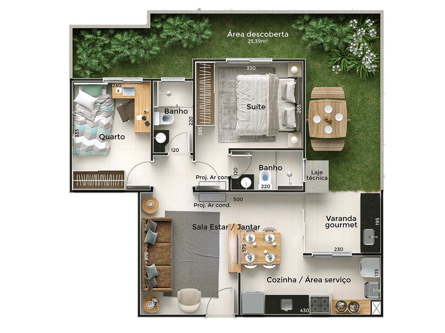 Planta do empreendimento